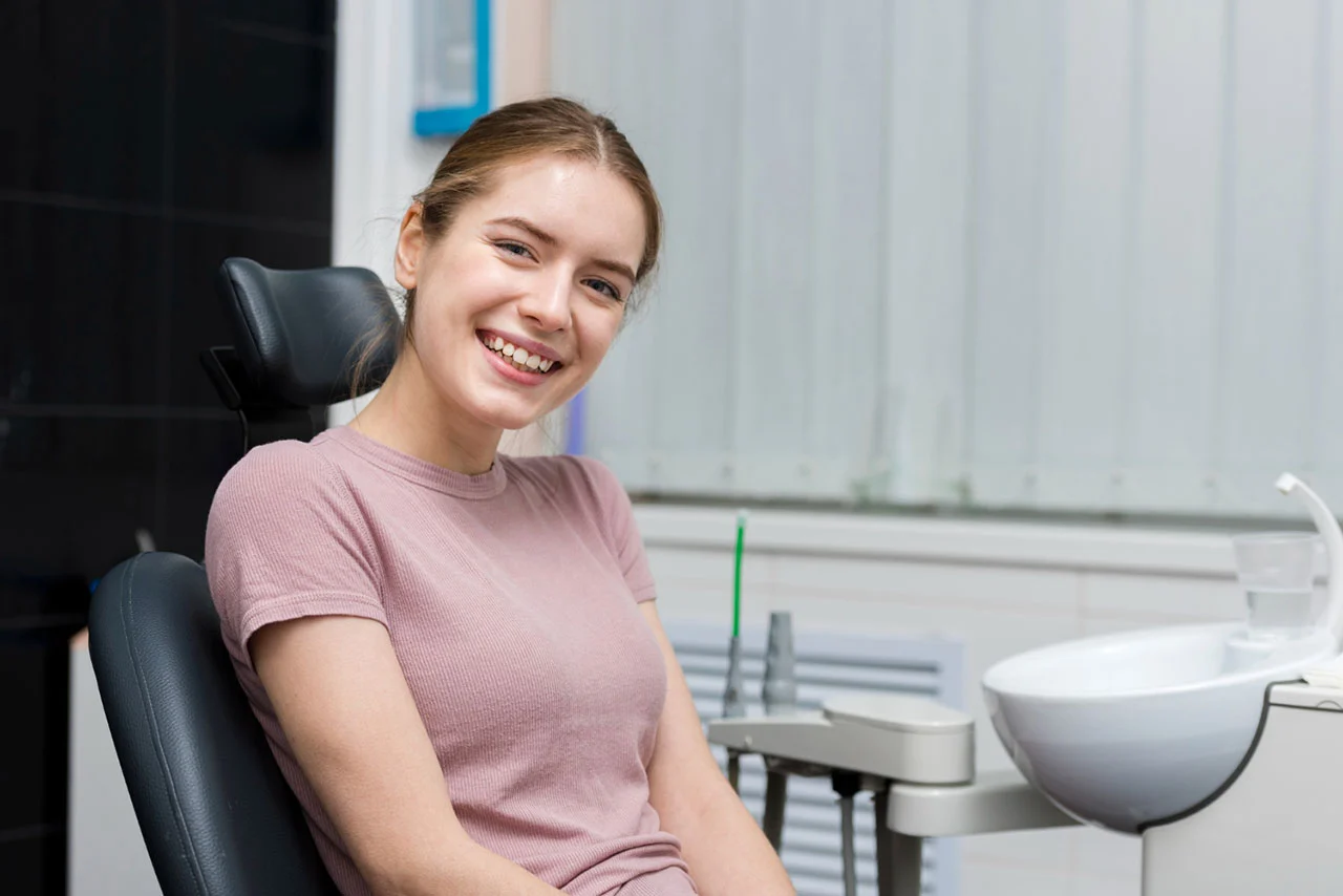 Happy patient